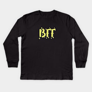 friends bff best friend Kids Long Sleeve T-Shirt